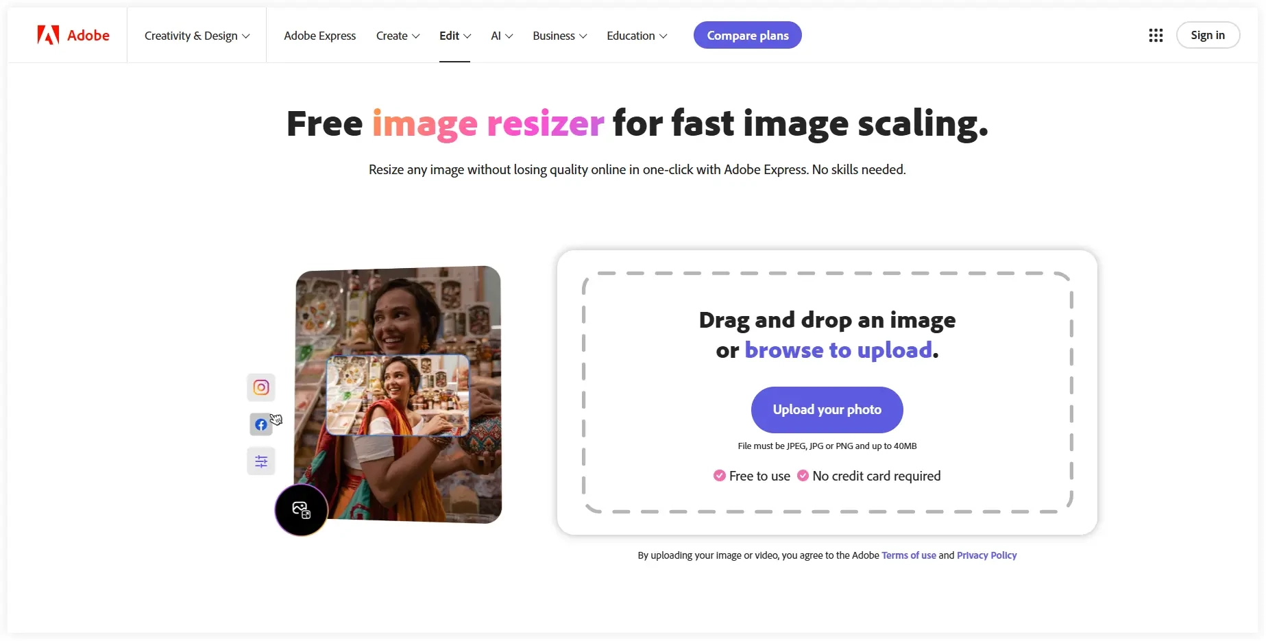 resize WordPress images