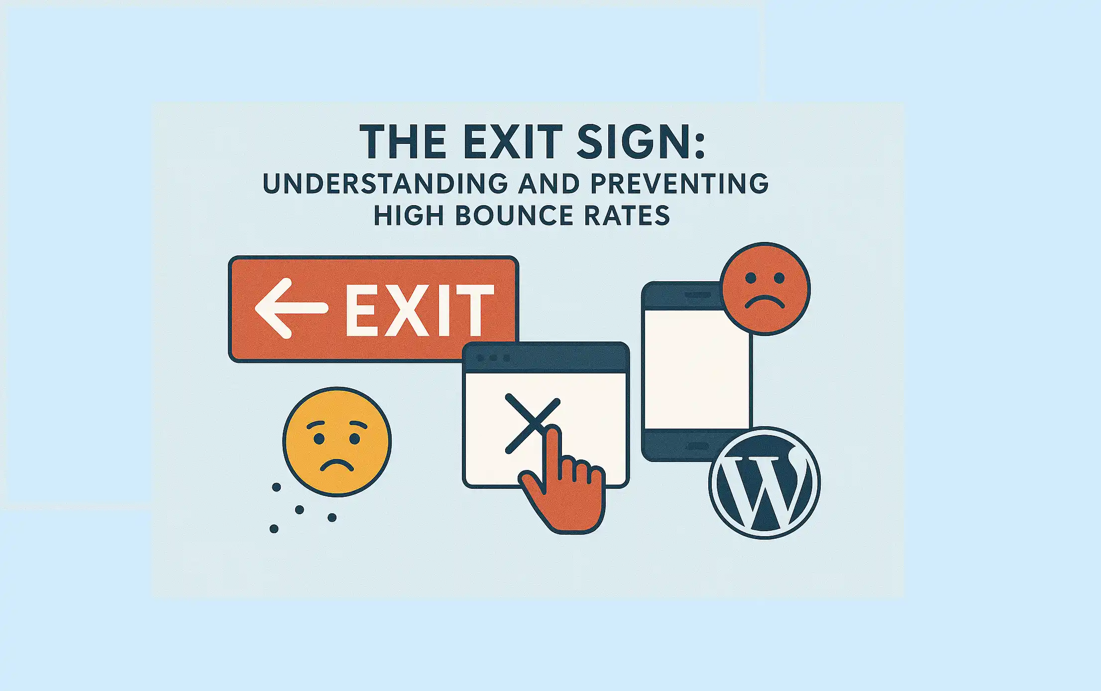 User exits slow WordPress website