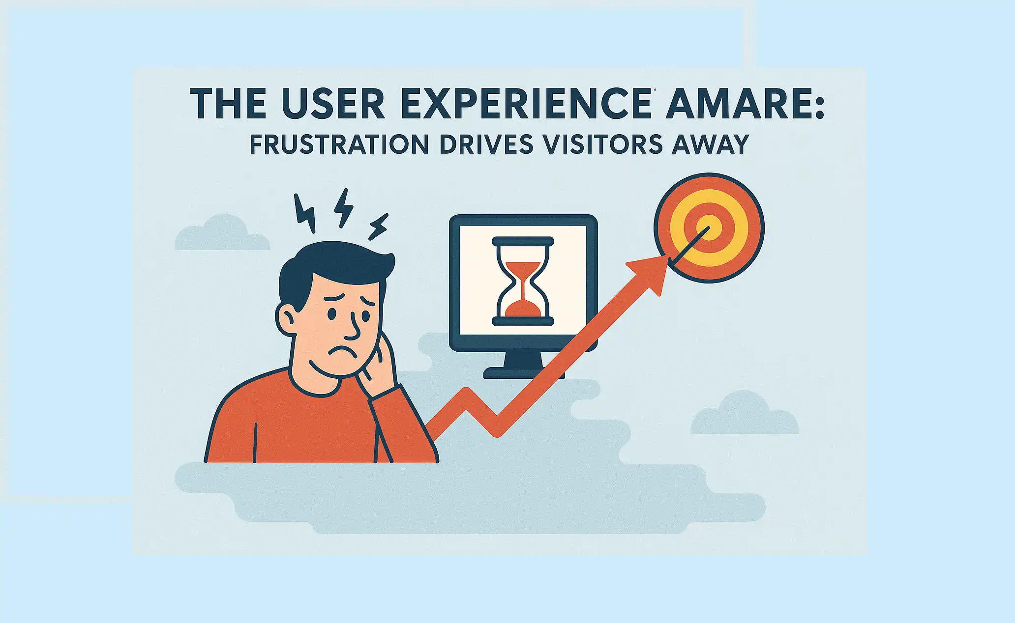 Poor user experience on WordPress website 